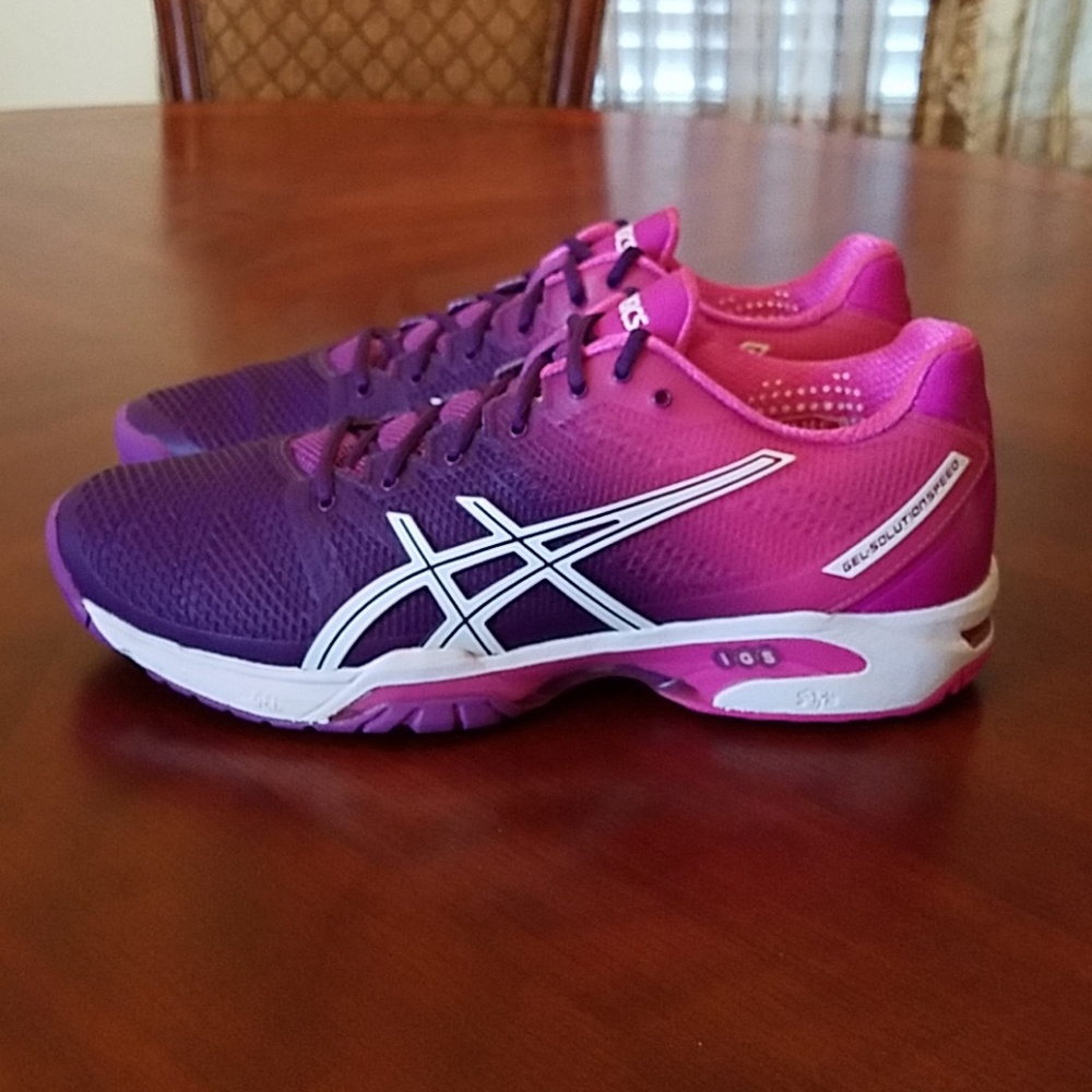 Asics Gel-Solution Speed 2 Tennis Shoe E450J-3735 - Picture 2 of 7